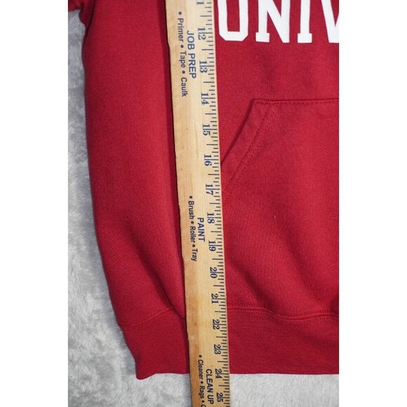 Stanford University Hoodie Pullover Sweatshirt Champion Red Men's Size Small - Picture 5 of 9